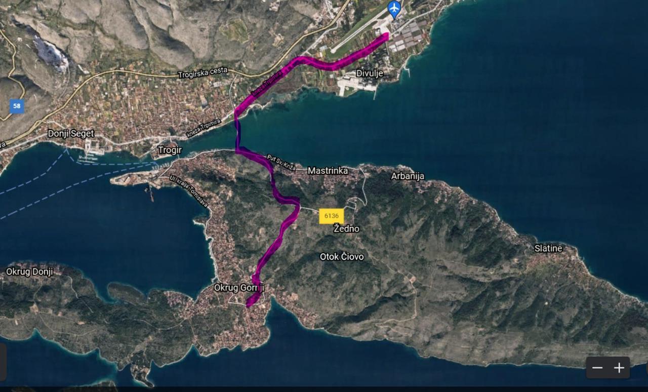 Apartment Lizzi. Trogir Zewnętrze zdjęcie